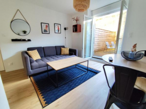 T1 Grand confort avec terrasse privée